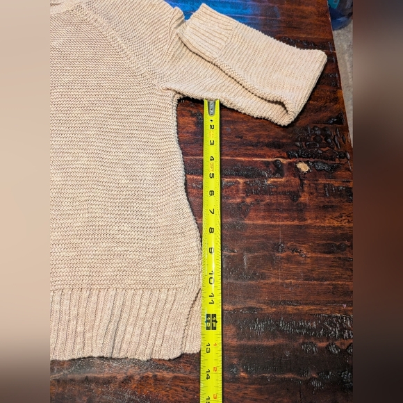 Eileen Fisher Knit Sweater S Oatmeal Color - Picture 9 of 10
